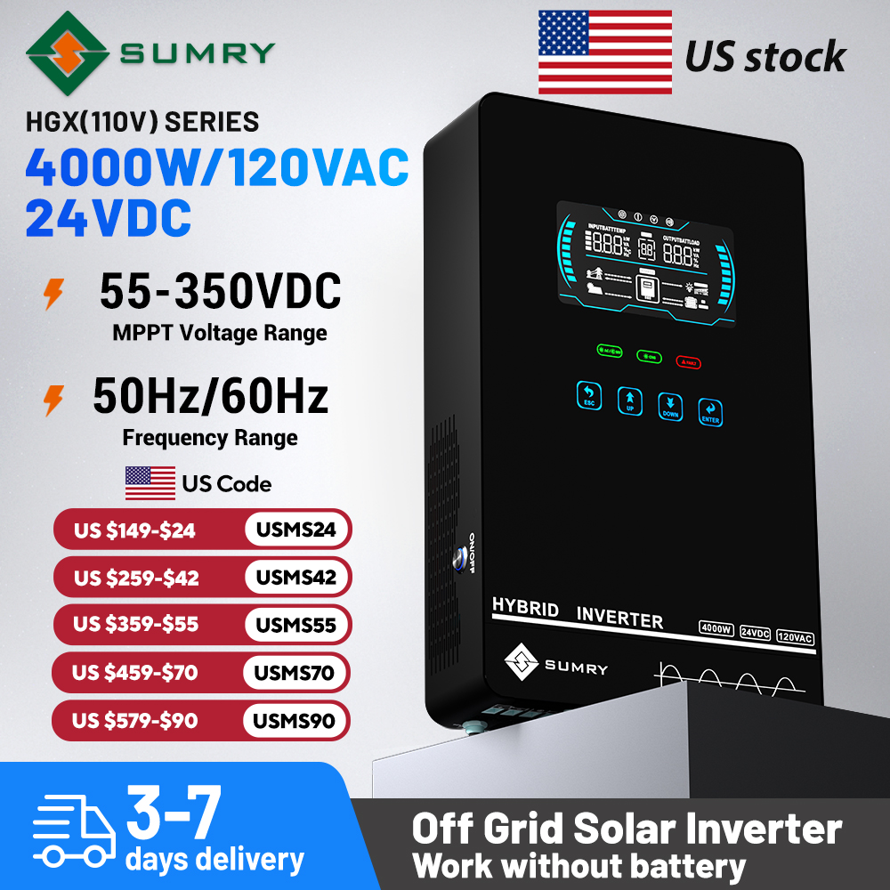Drone Solar Charger - Sumry 4KW 120V Off Grid Solar
