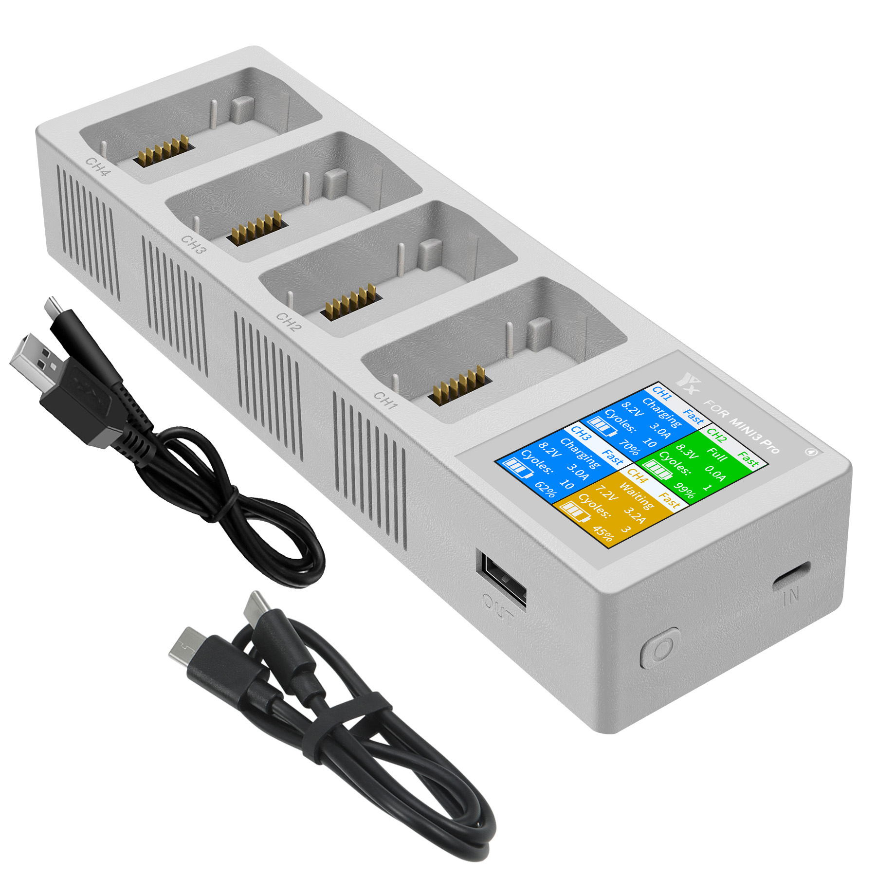 4in1 3in1 Battery Charging Hub - Drone Charging Hub 评论和价格