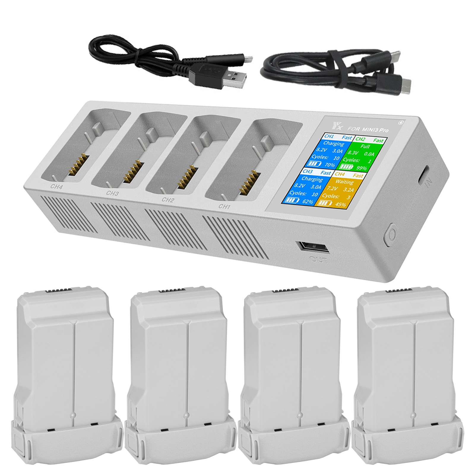 For DJI Mini 3/3 Pro Intellige - Drone Charging Hub 评论和价格