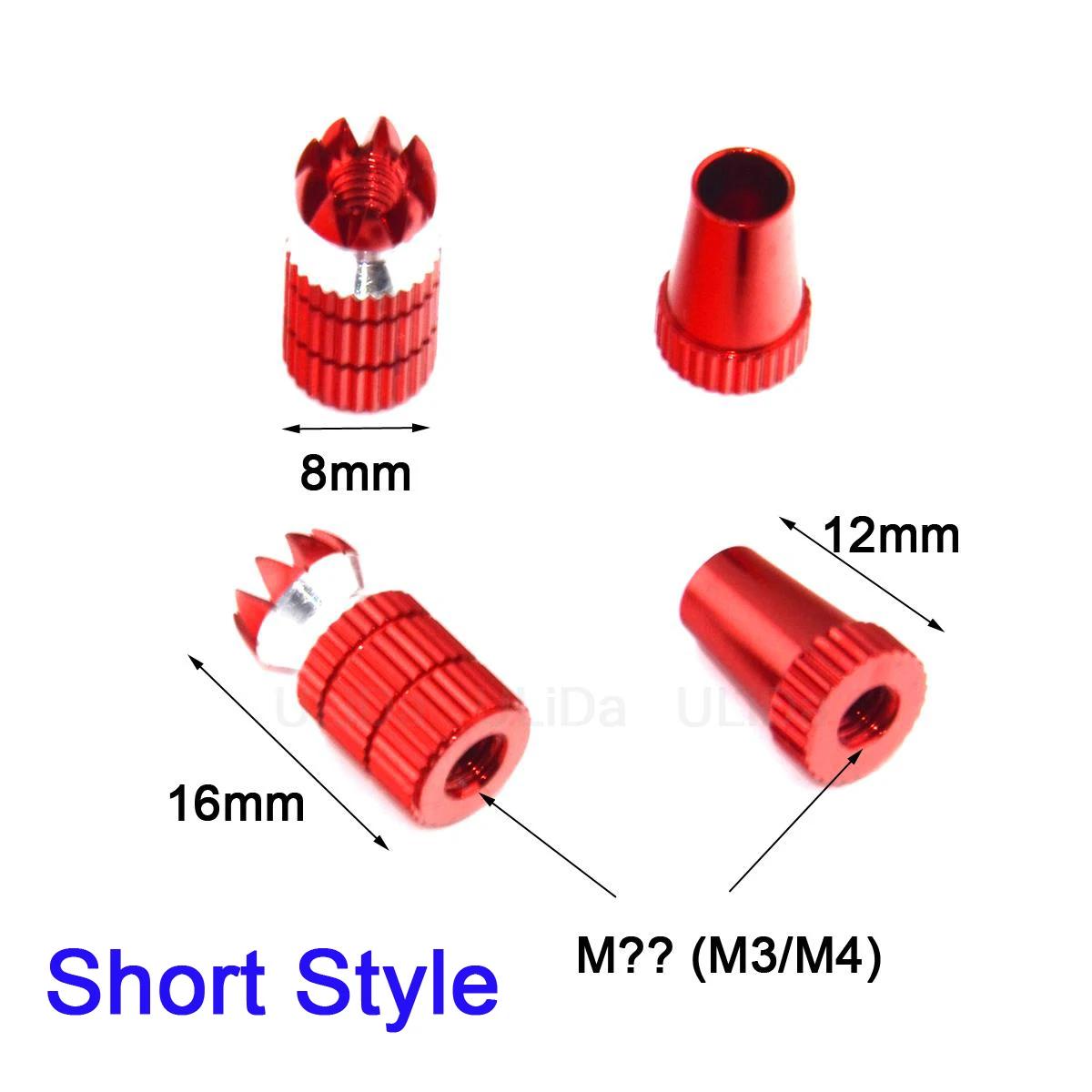 2 PCS Aluminum RC Rocker Head  - Drone Control Stick 评论和价格