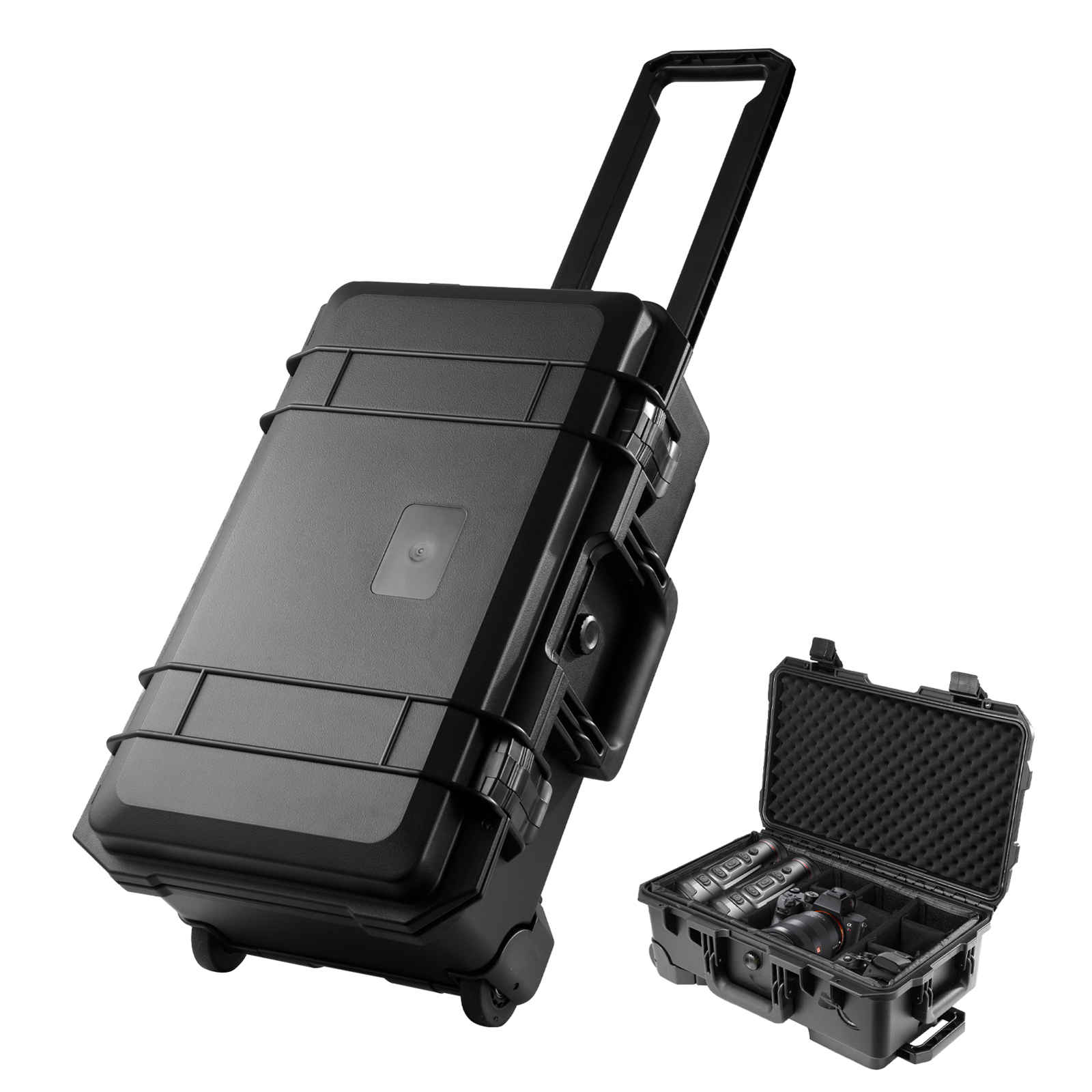 Rolling Camera Case, Portable  - Drone Hard Shell Case 评论和价格