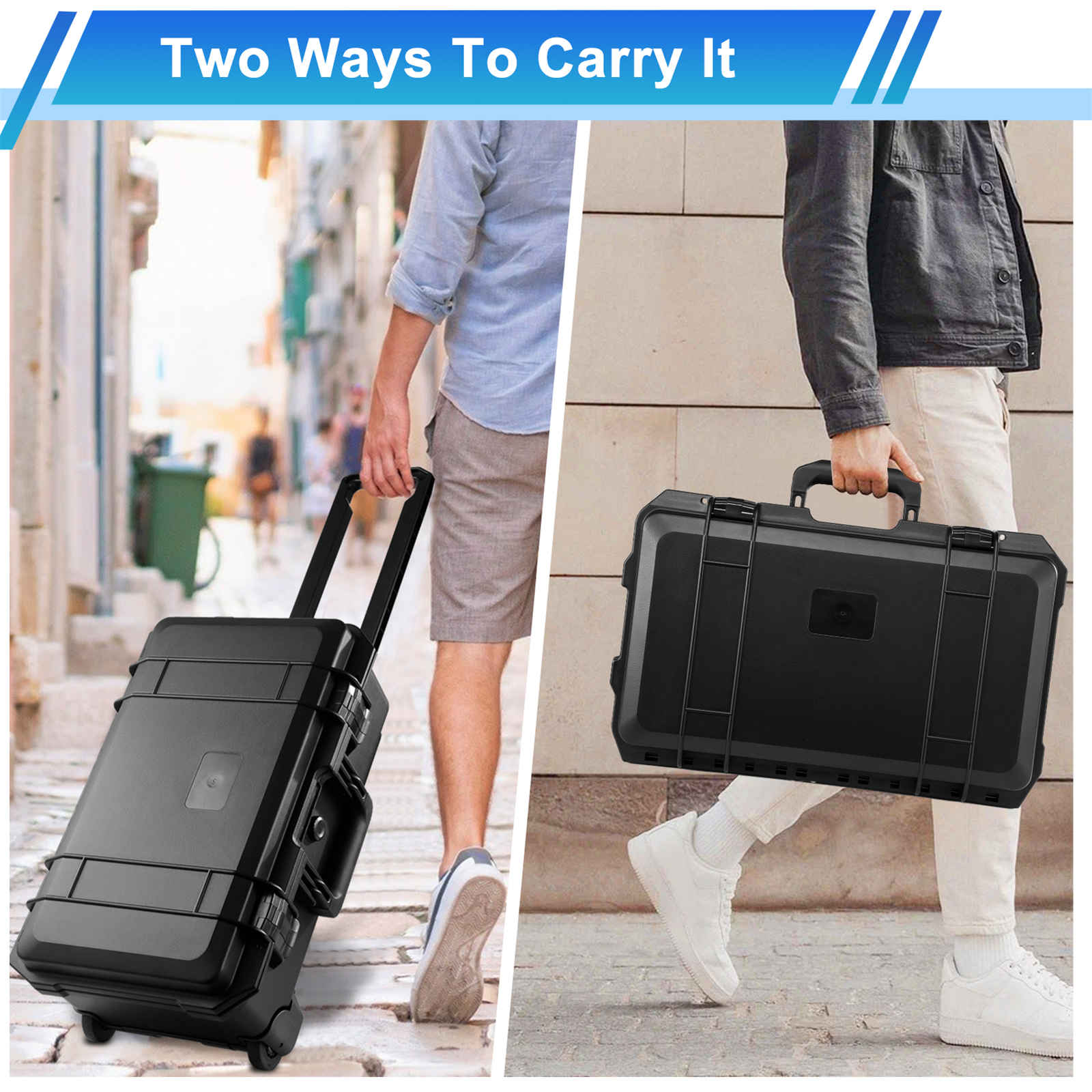 Rolling Camera Case, Portable  - Drone Hard Shell Case 评论和价格