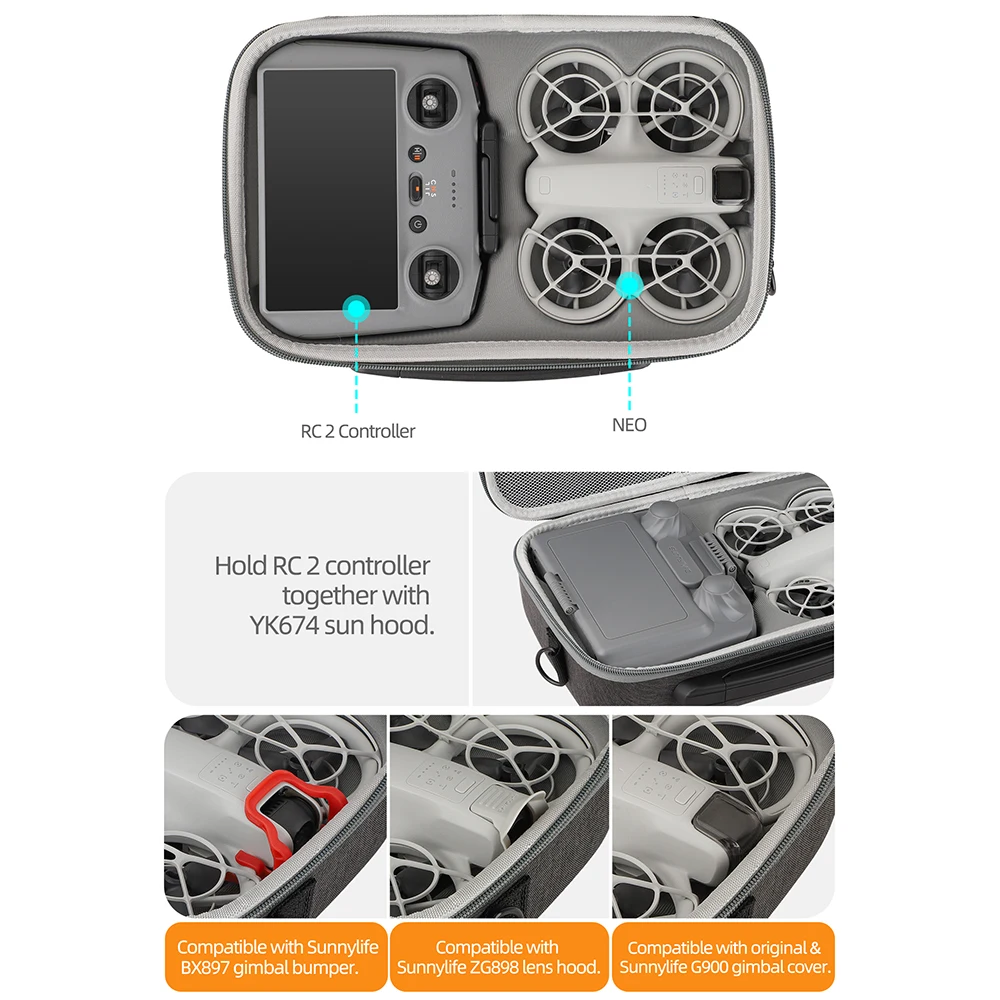 For DJI NEO RC 2 Remote Contro - Drone Controller Hood 评论和价格
