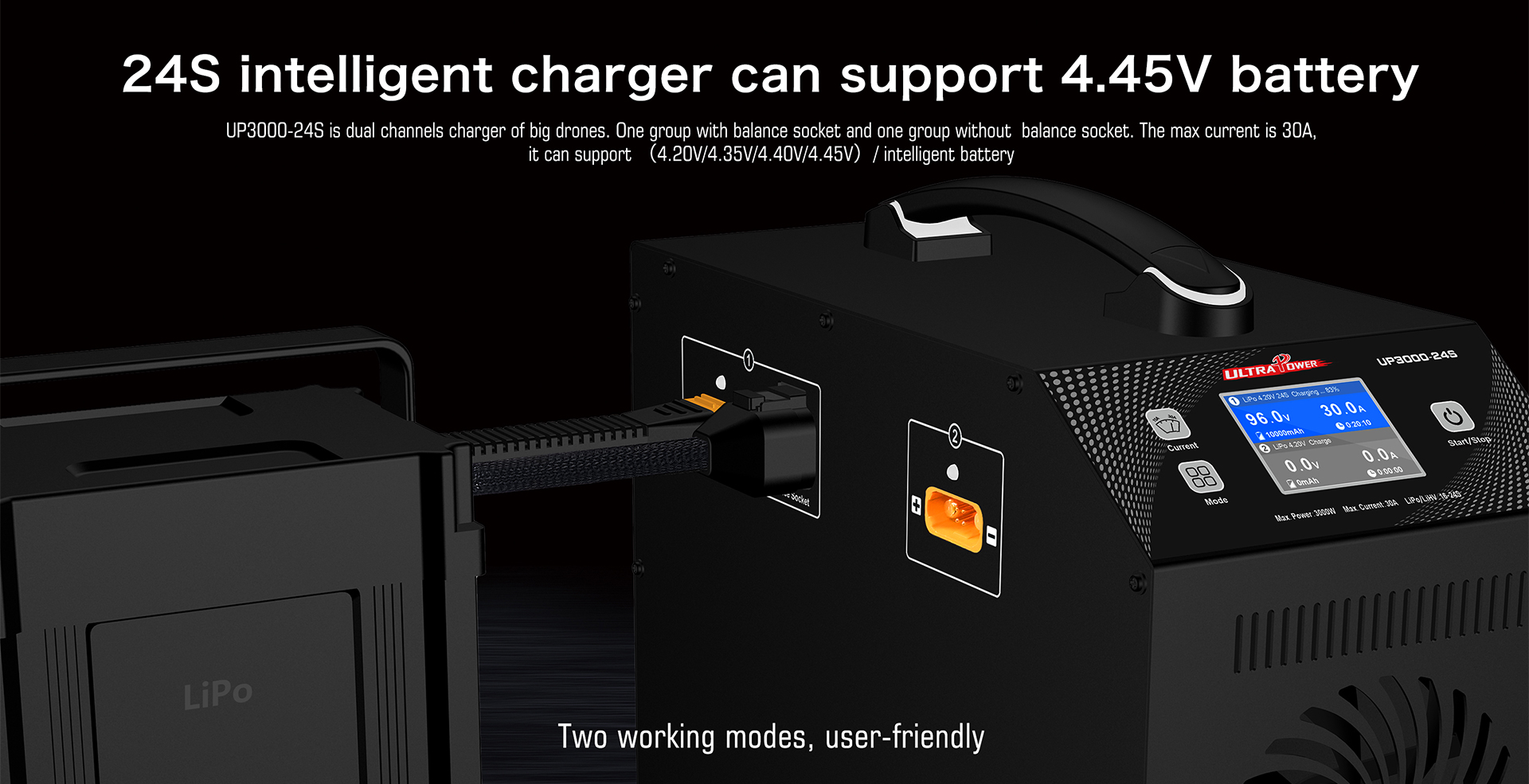 ULTRAPOWER UP3000-24S 3000W 30 - Drone Battery Charger 评论和价格