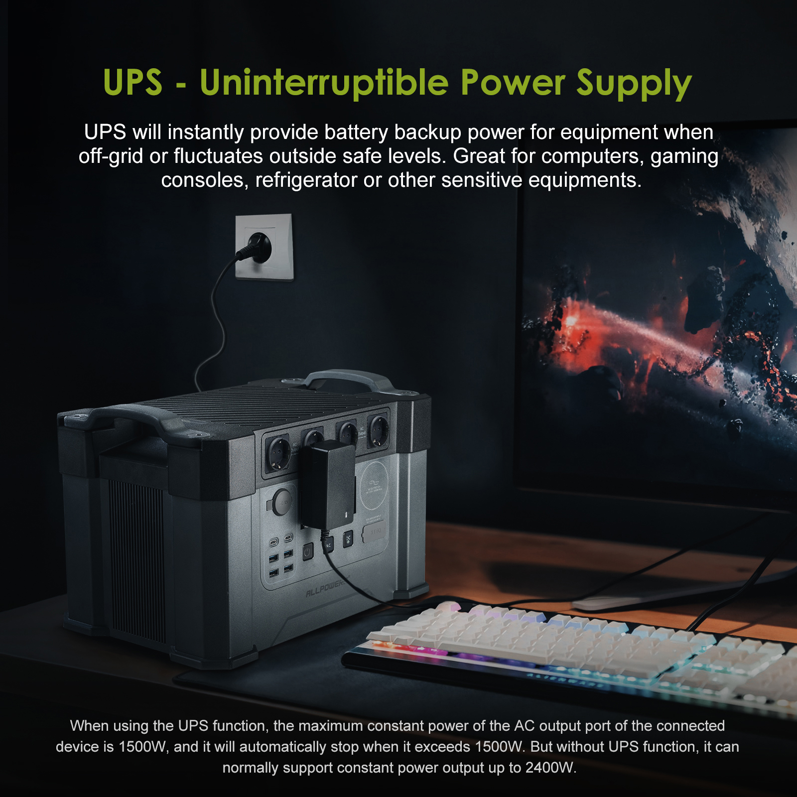 ALLPOWERS S2000 Pro Outdoor Ge - Drone Solar Charger 评论和价格