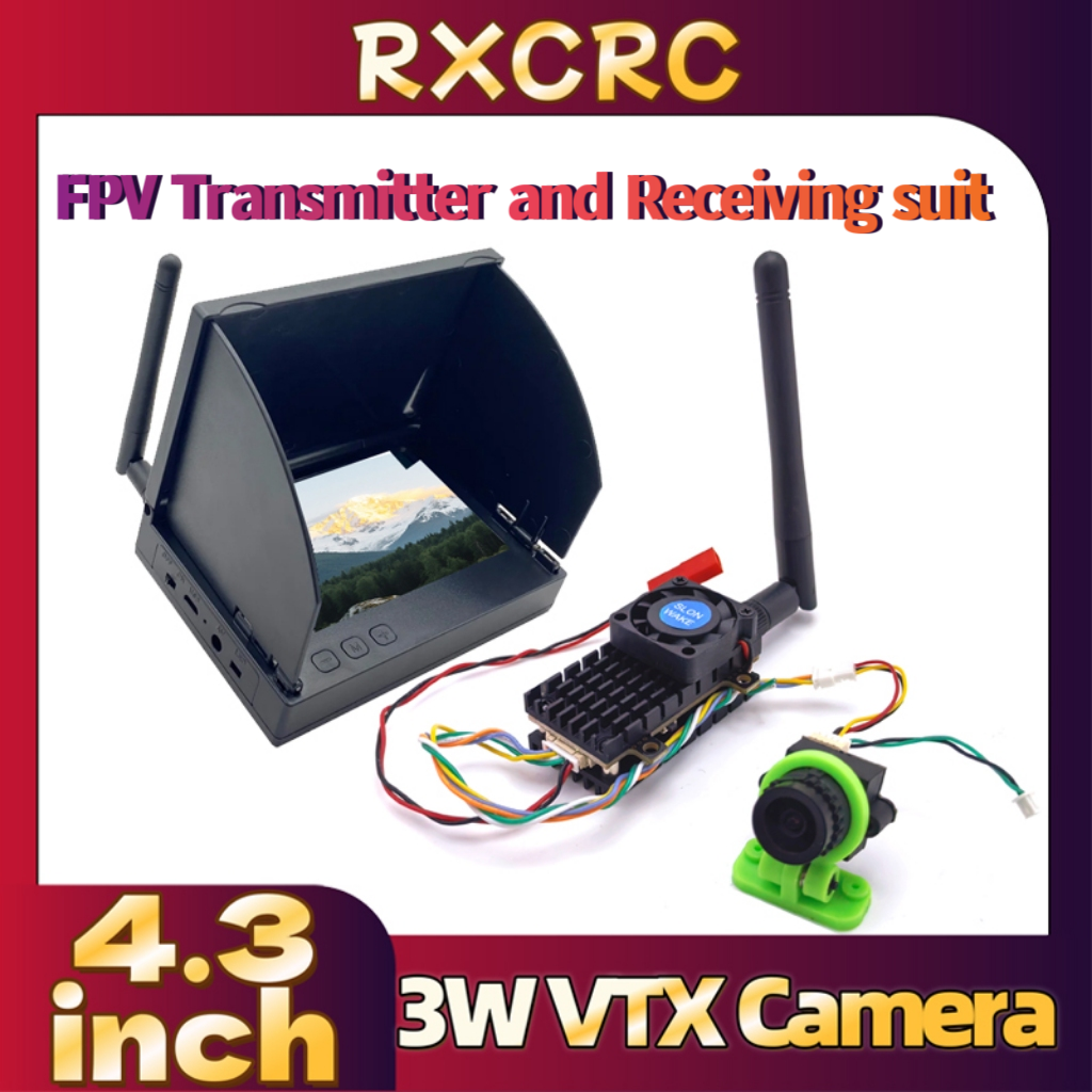 RXCRC 5.8G 3W Video VTX transm - Drone Controller Screen 评论和价格
