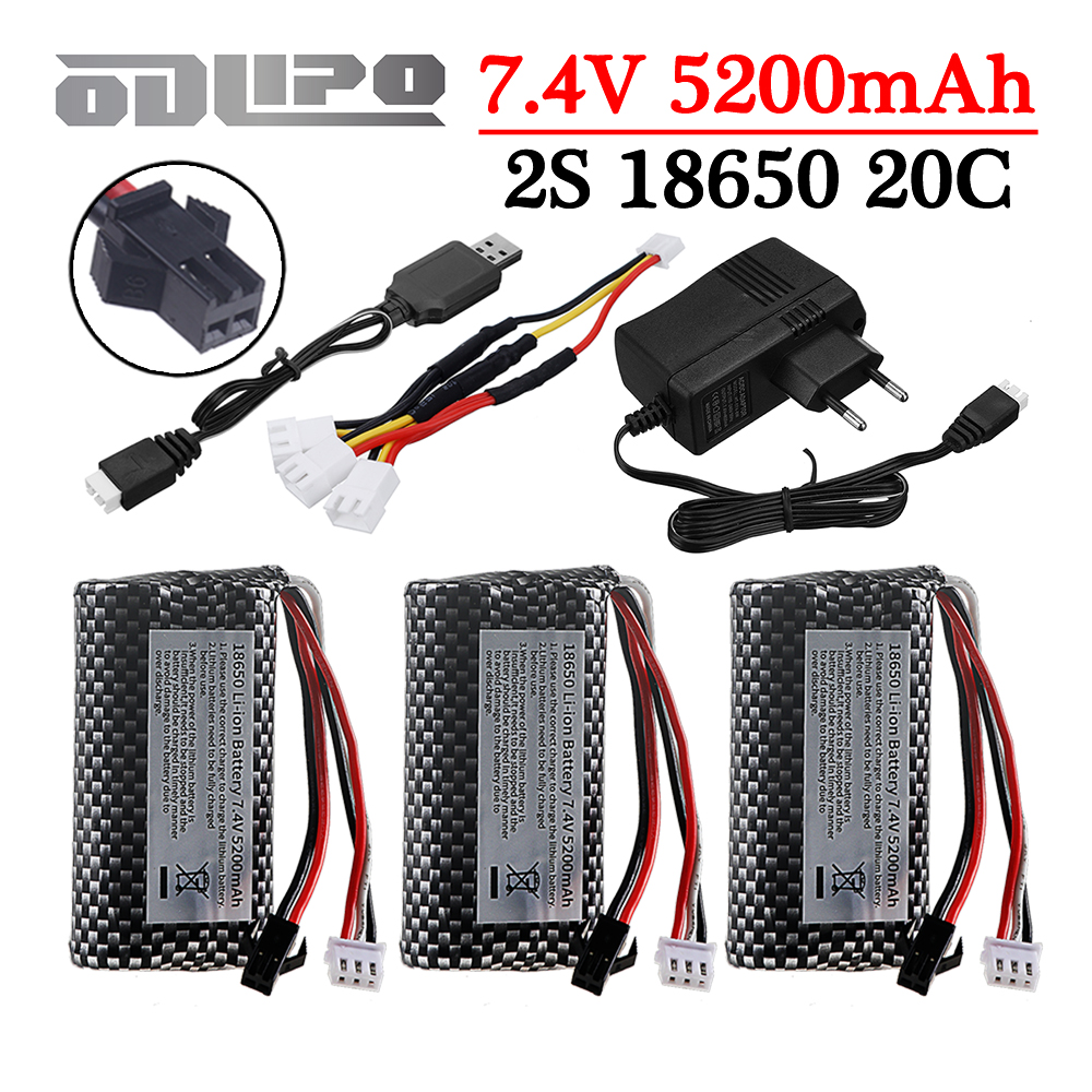 18650 7.4V 5200mAh Li-ion batt - Drone Battery Charger 评论和价格