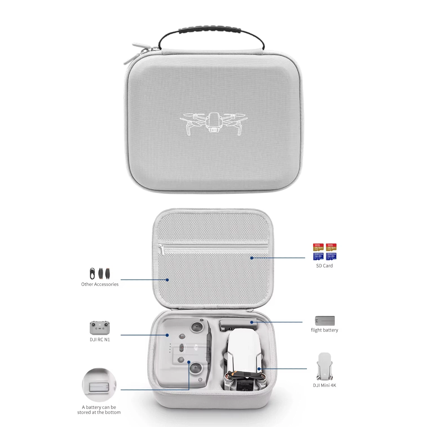 Storage Bag Protective Carryin - Drone Controller Hood 评论和价格