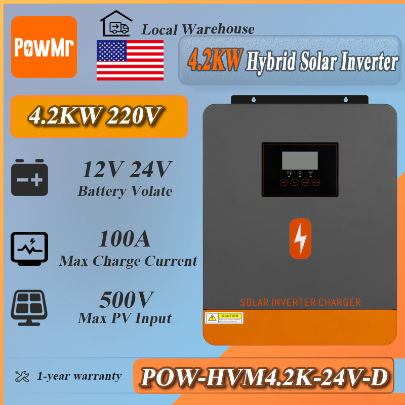 PowMr 4.2KW Off Grid Inverter  - Drone Solar Charger 评论和价格