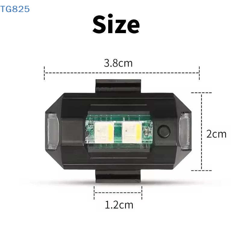【AN】Motorcycle Lights Drone St - Drone Strobe Light 评论和价格