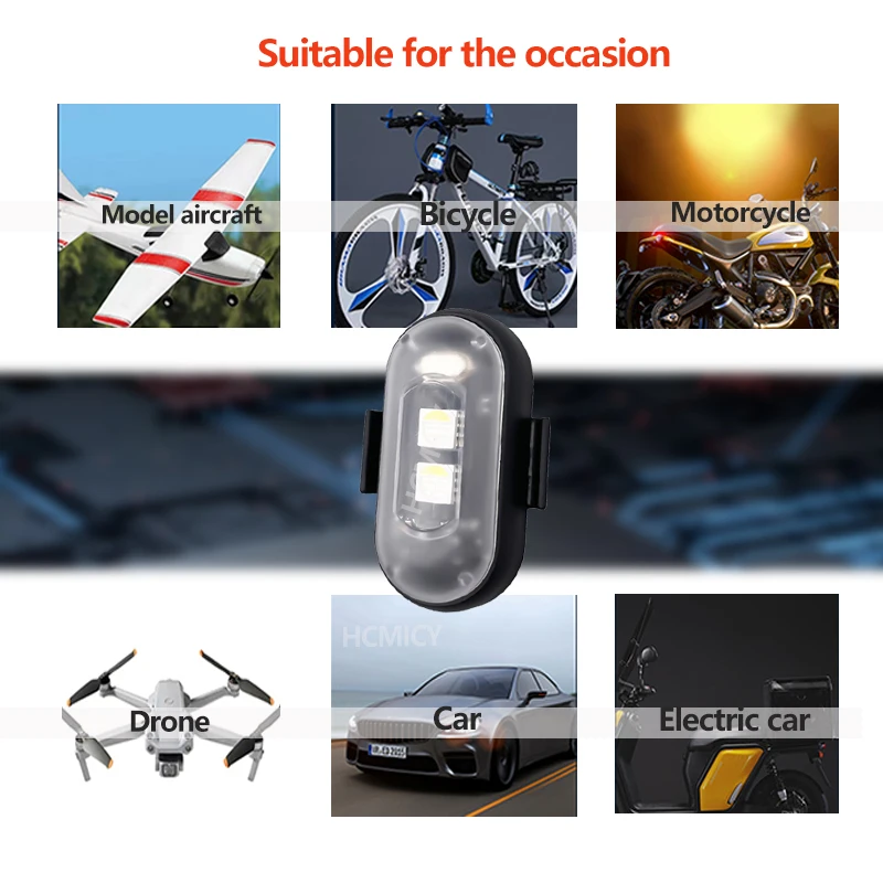 Motorcycle Aircraft Lights RGB - Drone Strobe Light 评论和价格