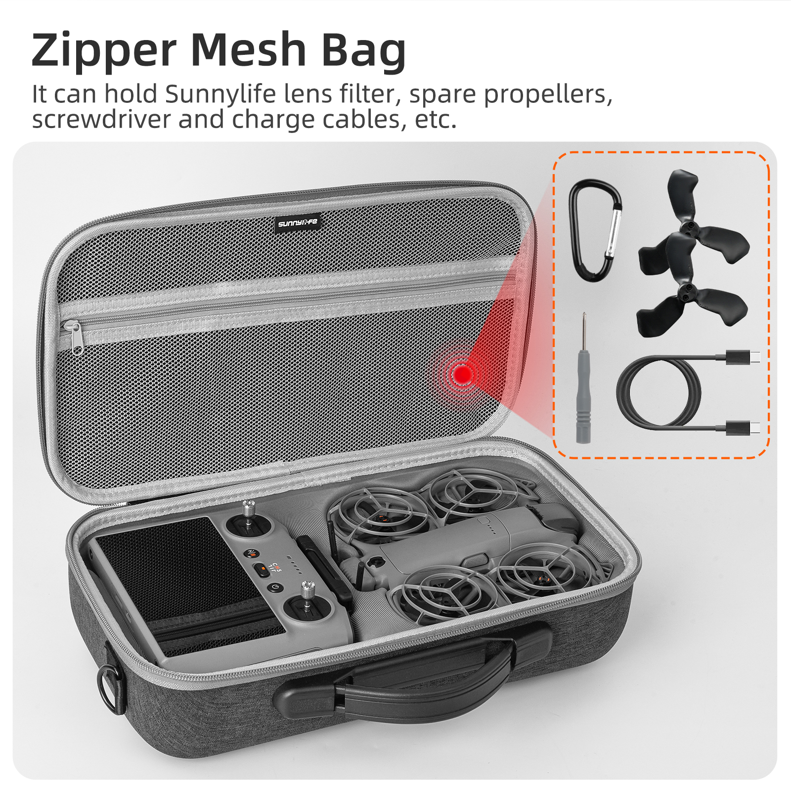 Portable Carrying Case For DJI - Drone Controller Hood 评论和价格