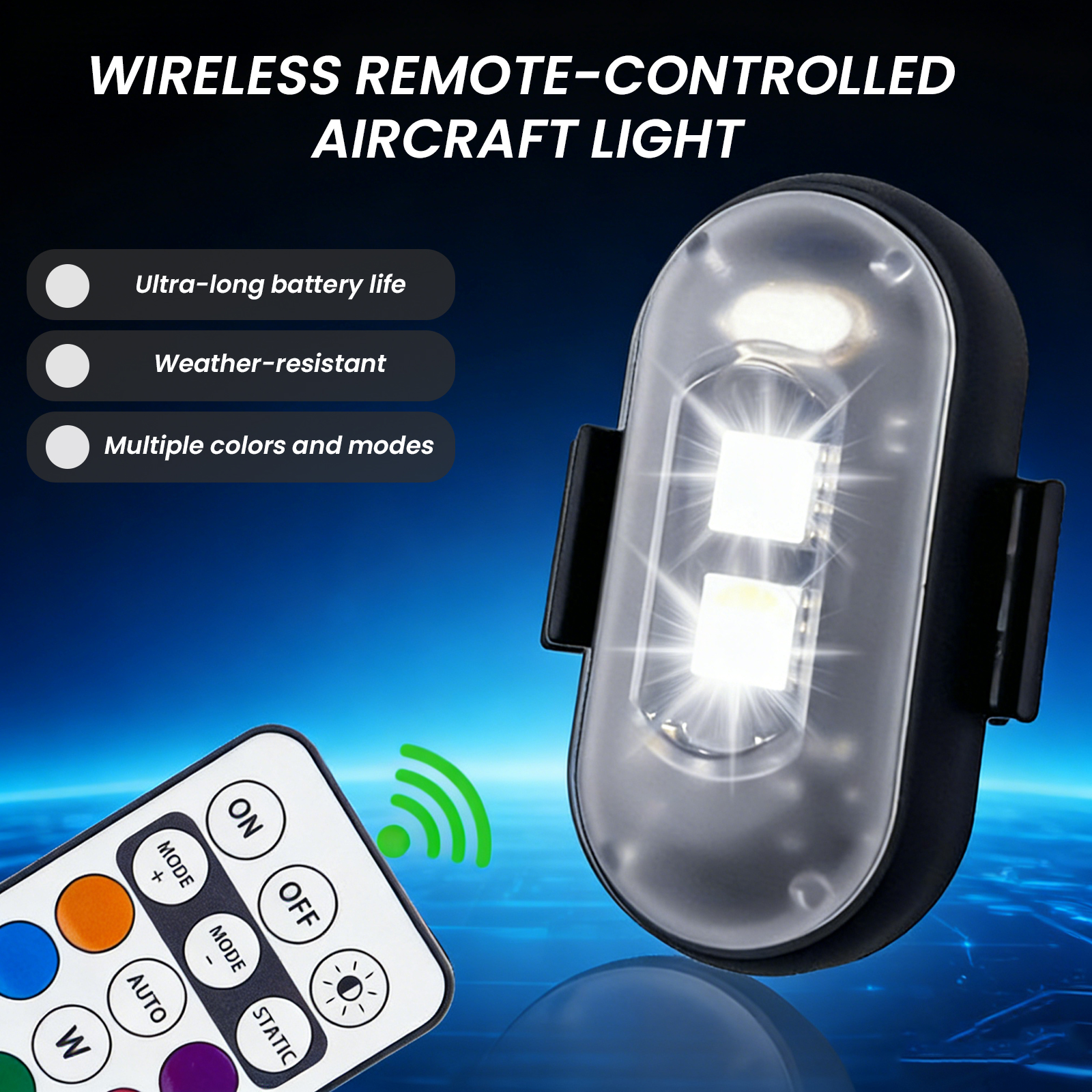 2/4/6PCS Wireless LED Strobe L - Drone Strobe Light 评论和价格