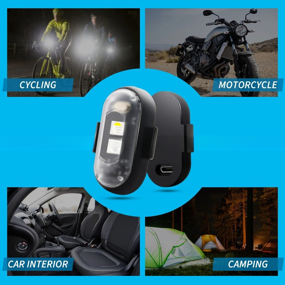 Motorcycle Strobe Light, APP C - Drone Strobe Light 评论和价格