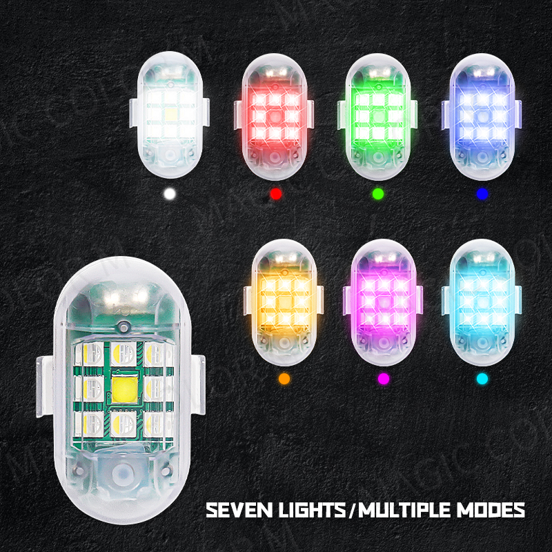 2PCS Wireless LED Strobe Light - Drone Strobe Light 评论和价格