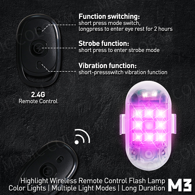 2PCS Wireless LED Strobe Light - Drone Strobe Light 评论和价格