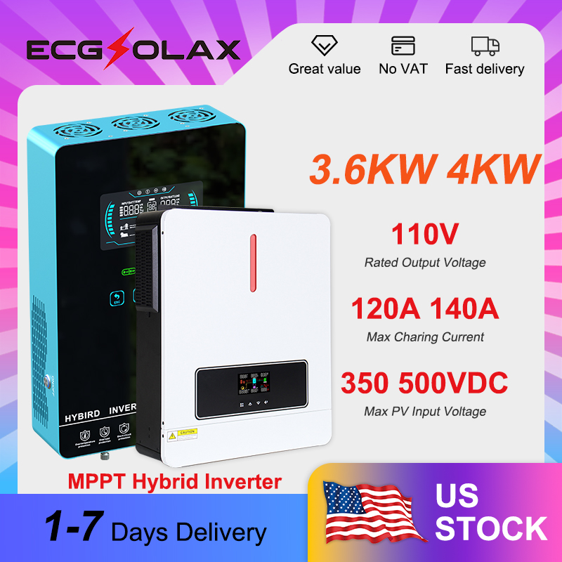 ECGSOLAX 3.6/4KW  Hybrid Solar - Drone Solar Charger 评论和价格