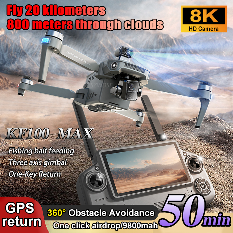 SJRC KF100 MAX 8K UHD Photo HD - Drone Power Bank 评论和价格