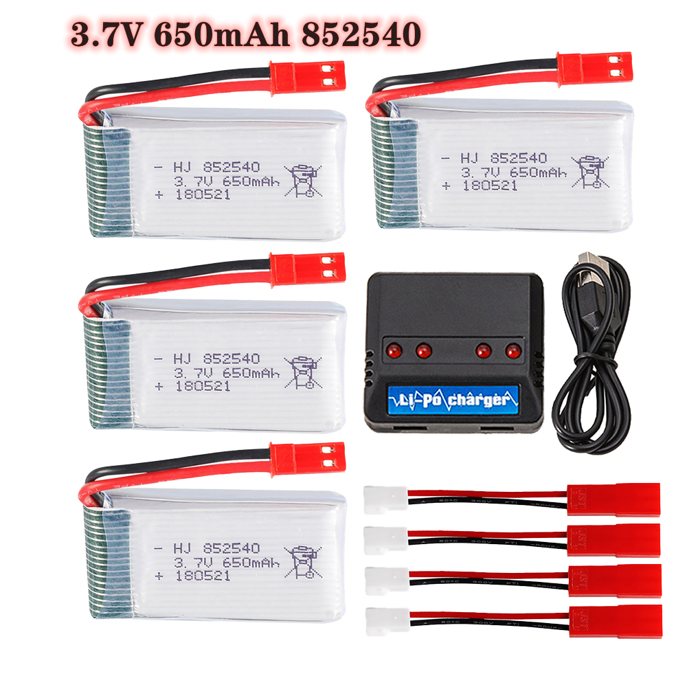 3.7v 650mAh 852540 Lipo Batter - Drone Battery Charger 评论和价格