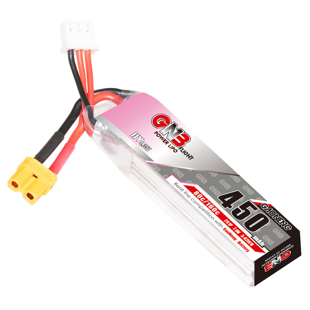 GNB LiPo Battery HV 2S 7.6V 45 - Drone Power Bank 评论和价格