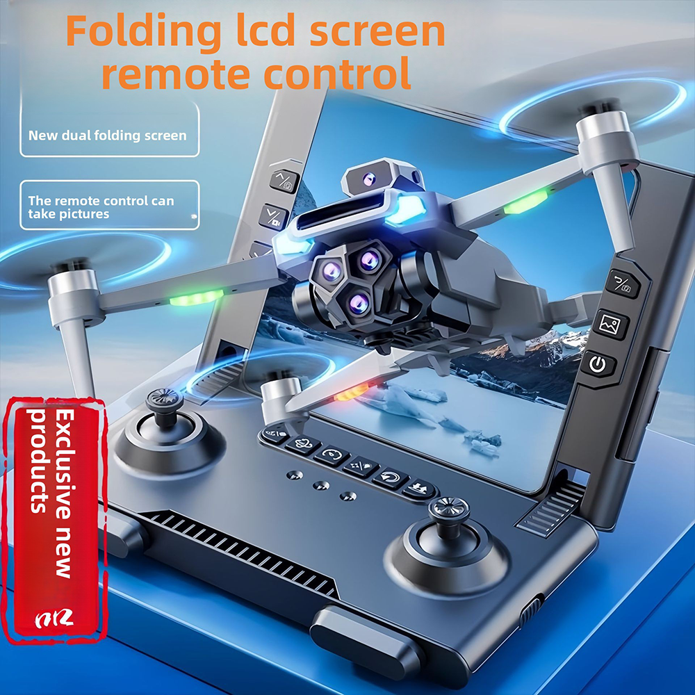 Foldable M66 RC Drone with 4.5 - Drone Controller Screen 评论和价格