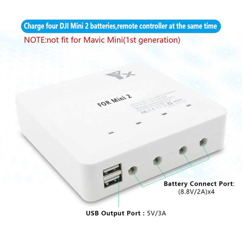 YX 6IN1 Fast Smart Battery Cha - Drone Charging Hub 评论和价格