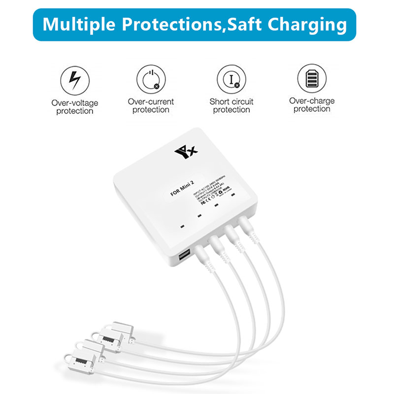 YX 6IN1 Fast Smart Battery Cha - Drone Charging Hub 评论和价格
