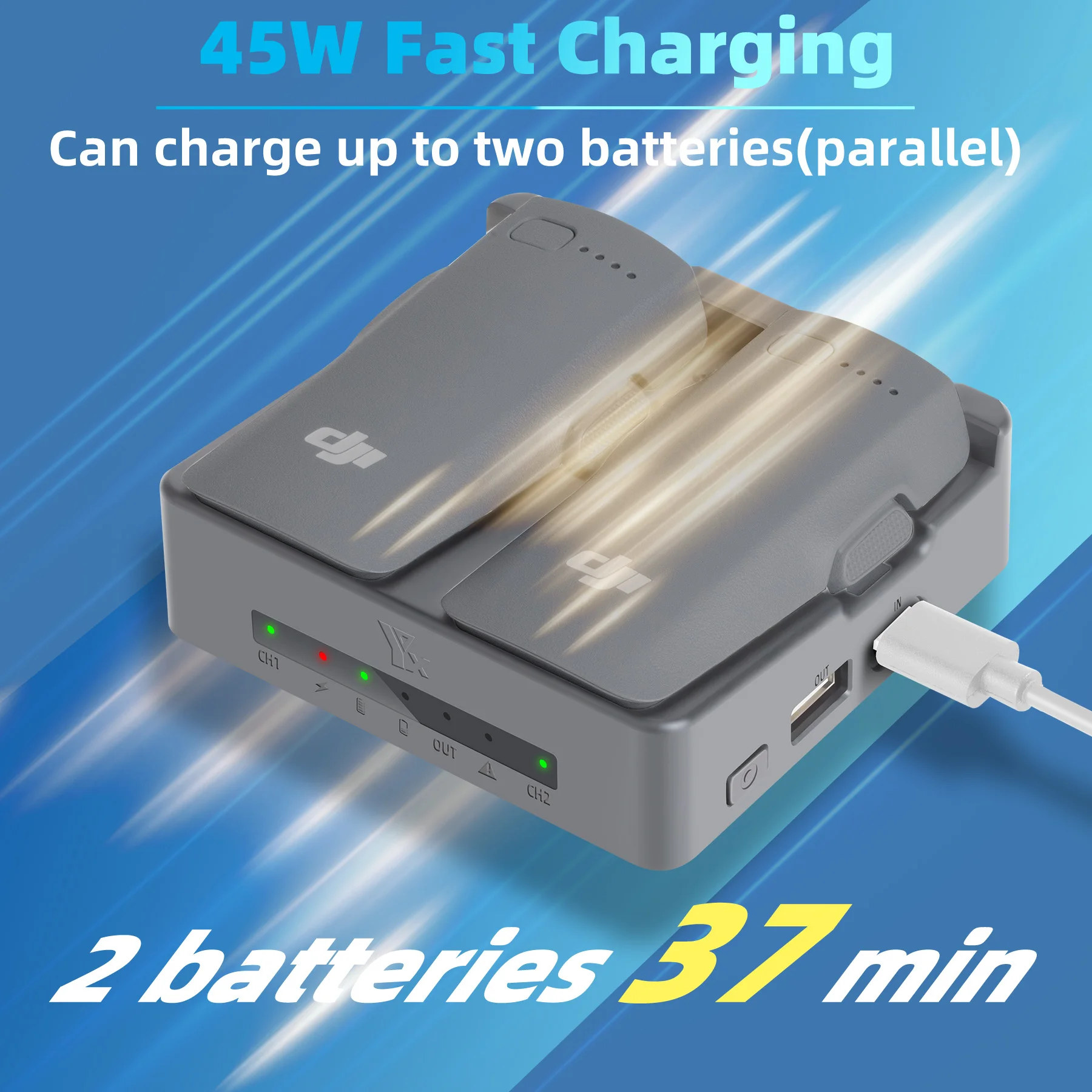 NEO 2 Fast Charging Hub Batter - Drone Charging Hub 评论和价格