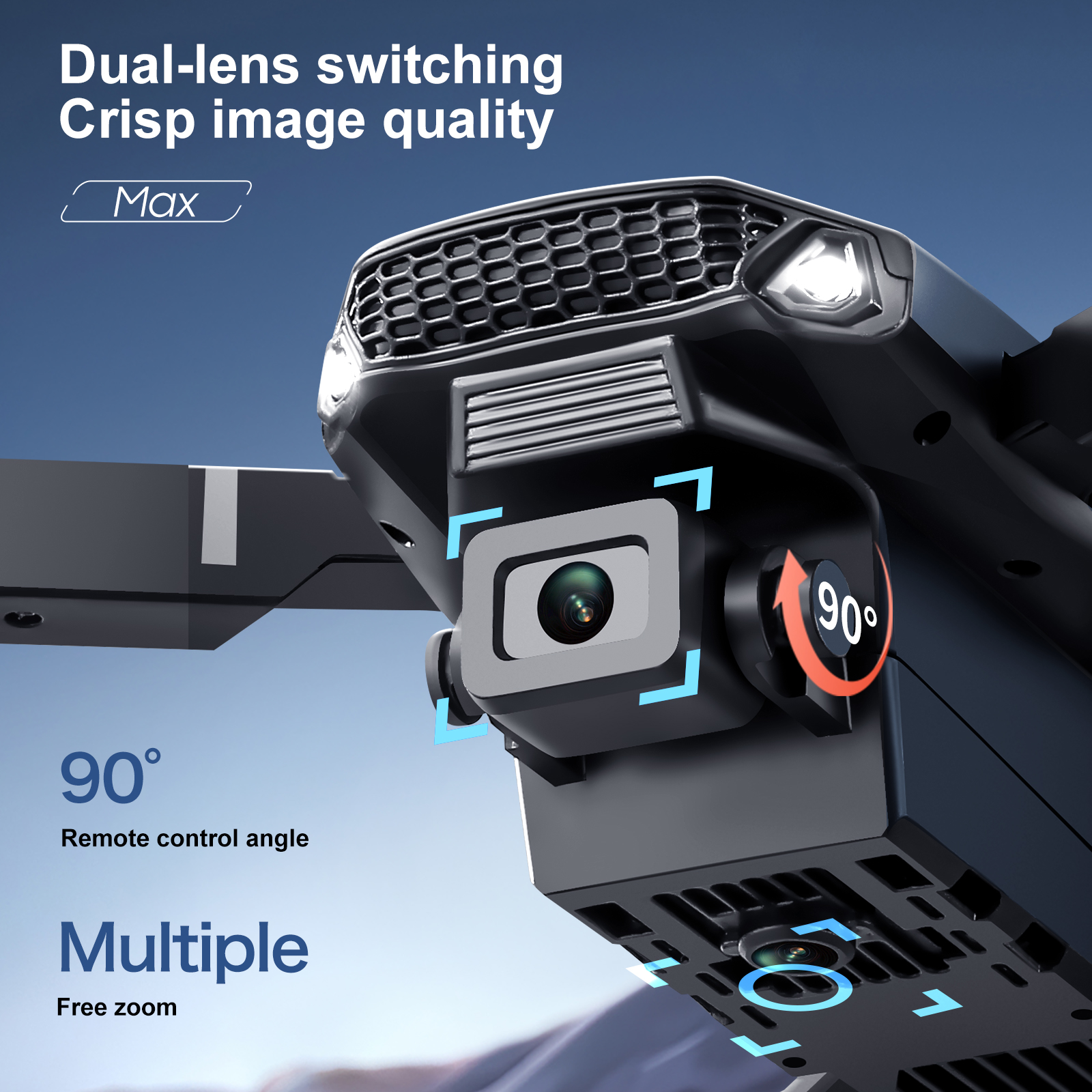2025 New E88 E99 Upgraded Dron - Drone Controller Screen 评论和价格