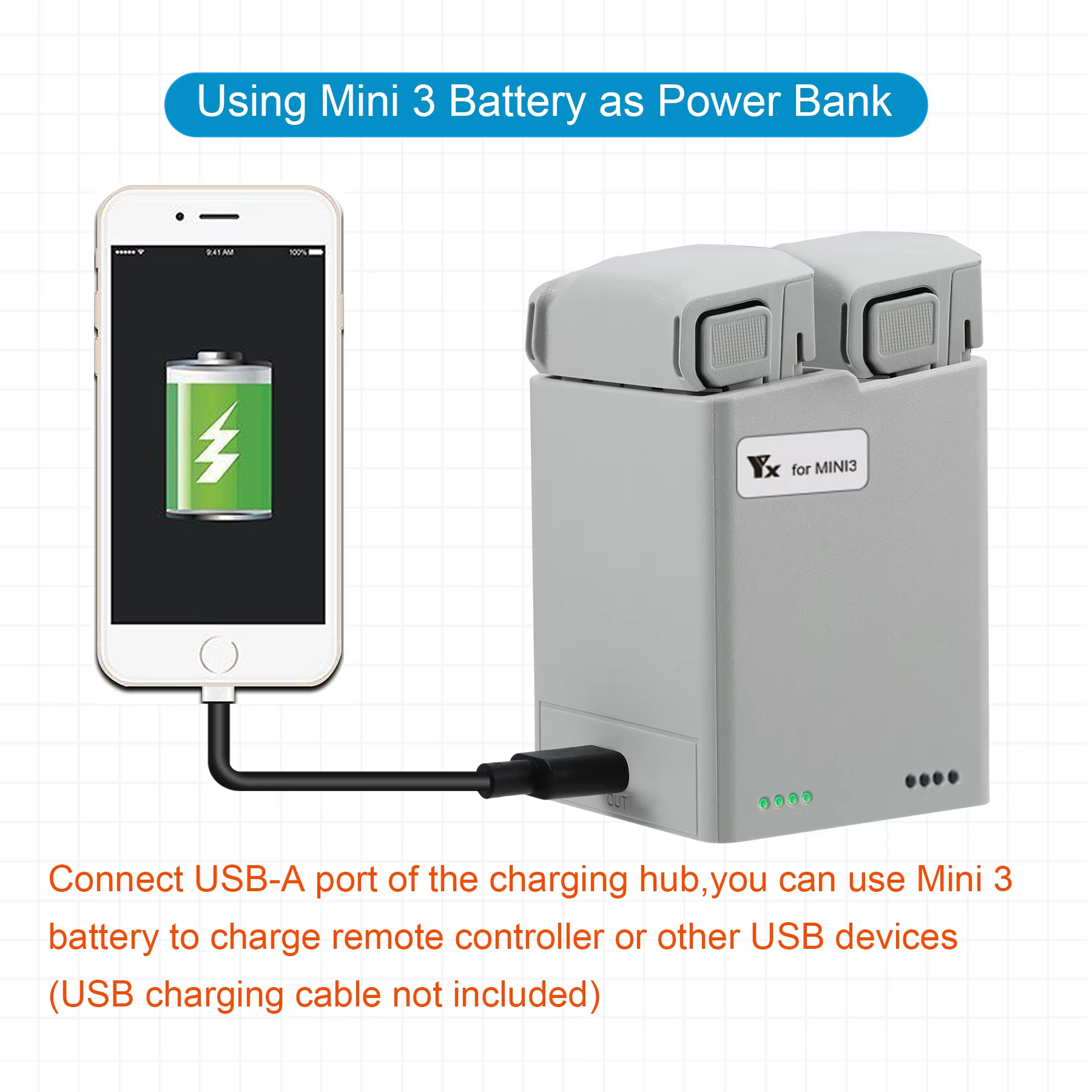 For DJI Mini 3Pro/4Pro Battery - Drone Charging Hub 评论和价格