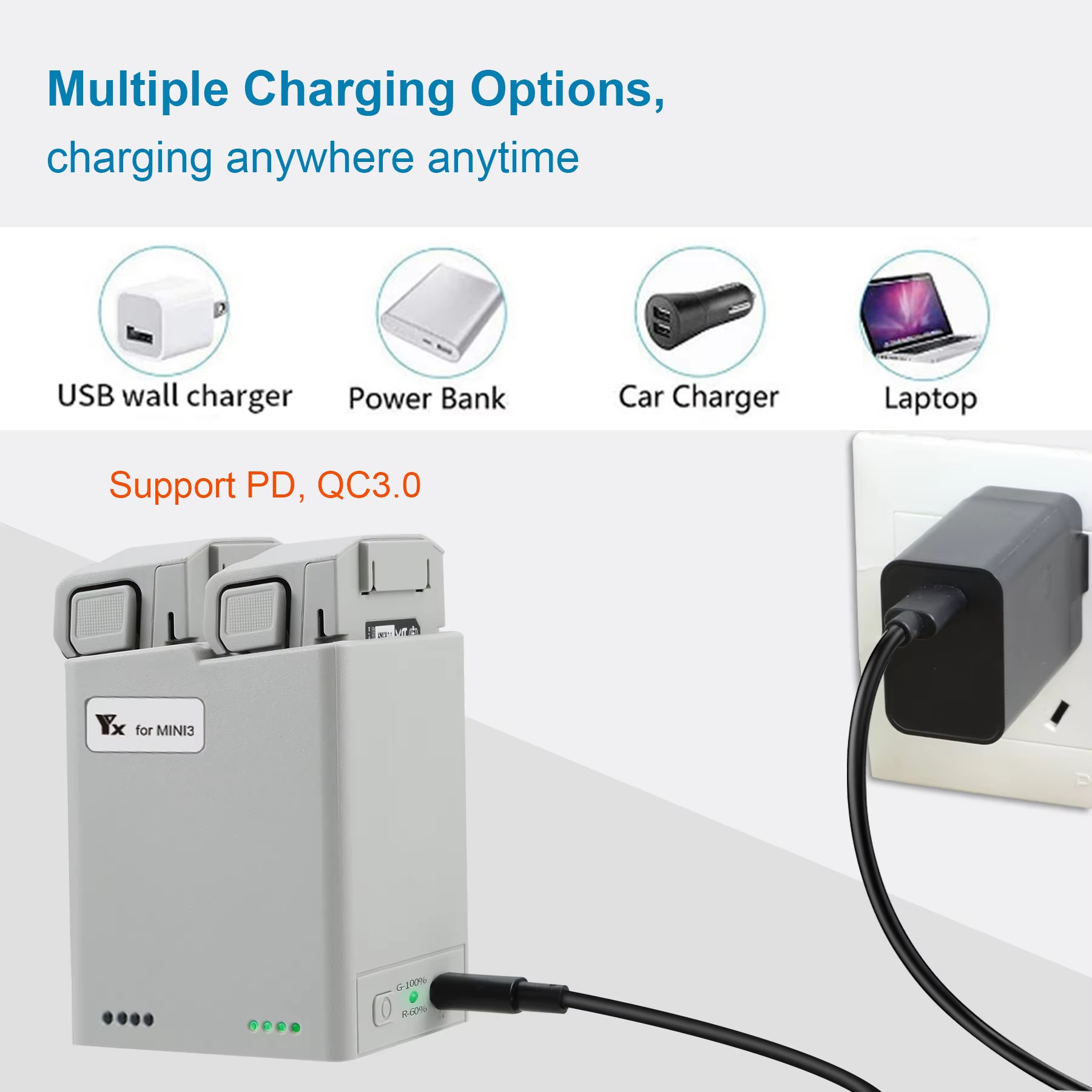 For DJI Mini 3Pro/4Pro Battery - Drone Charging Hub 评论和价格