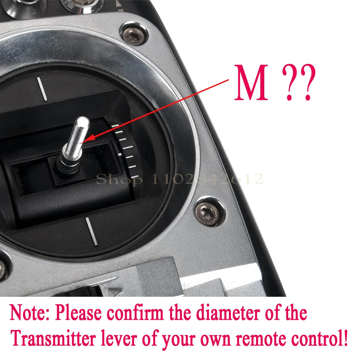 M3 M4 CNC 3D Rocker Antislip T - Drone Control Stick 评论和价格