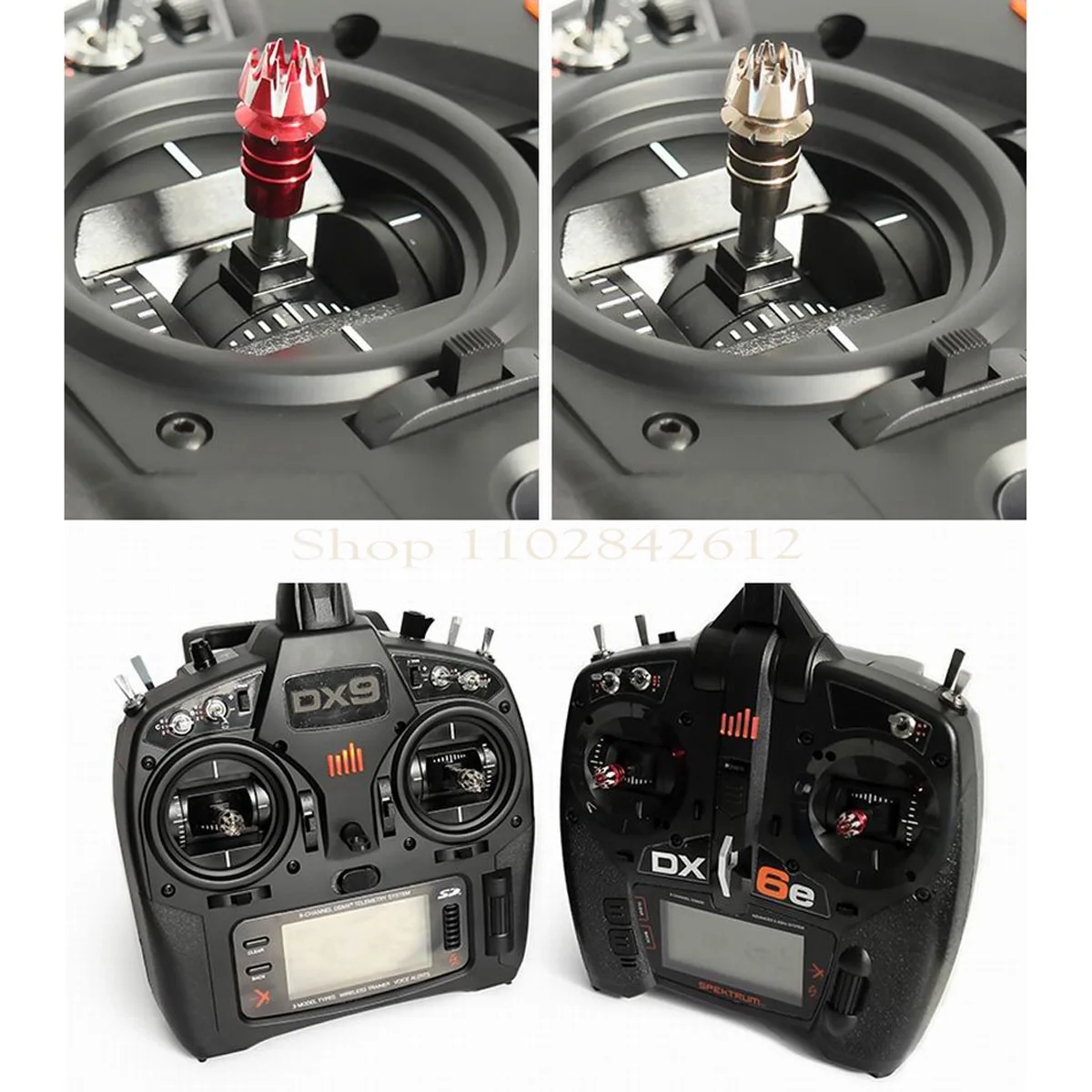 M3 M4 CNC 3D Rocker Antislip T - Drone Control Stick 评论和价格