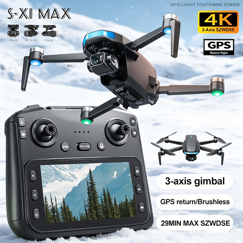 New S-X1 MAX Drone GPS 8K Prof - Drone Power Bank 评论和价格