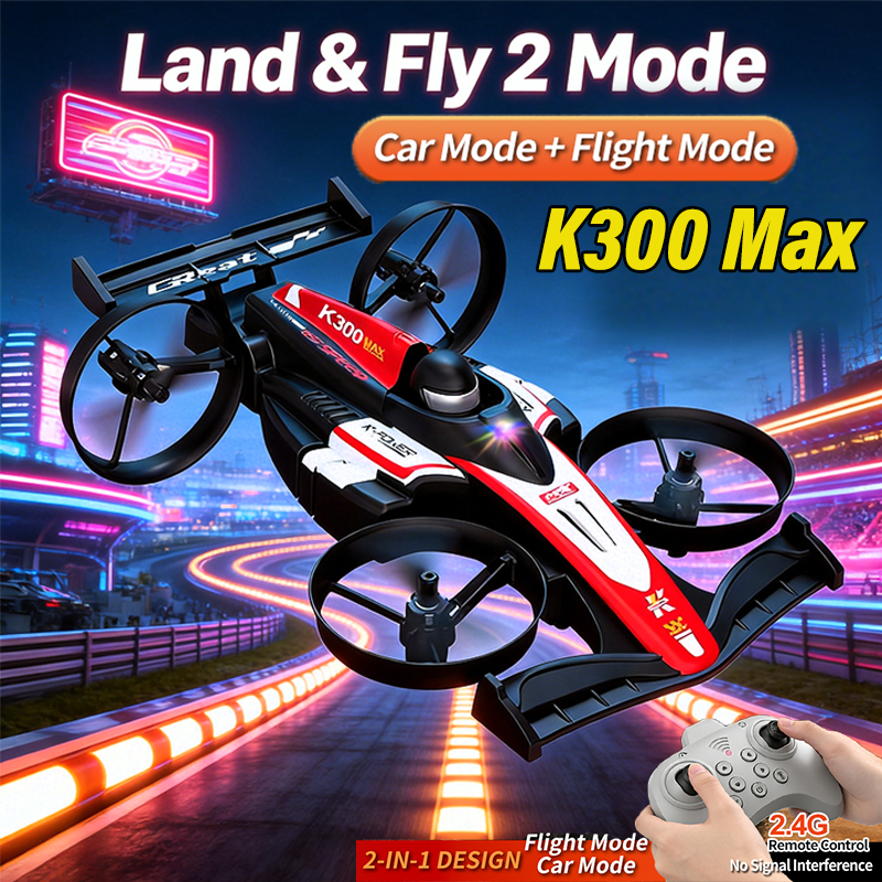 Mini RC Flying Car Transformab - Drone Control Stick 评论和价格