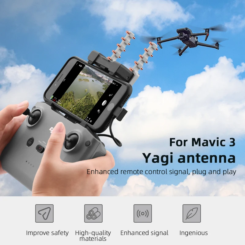 5.8GHz Yagi Antenna for DJI Ai - Drone Tablet Mount 评论和价格
