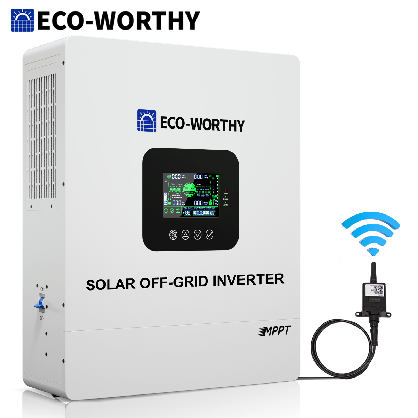 ECO-WORTHY UL1741 5000W 48V So - Drone Solar Charger 评论和价格